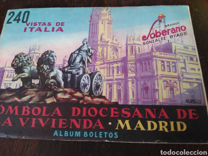 Colecionismo Cadernetas: &Aacute;lbum T&oacute;mbola Diocesana de la vivienda 240 vistas Italia