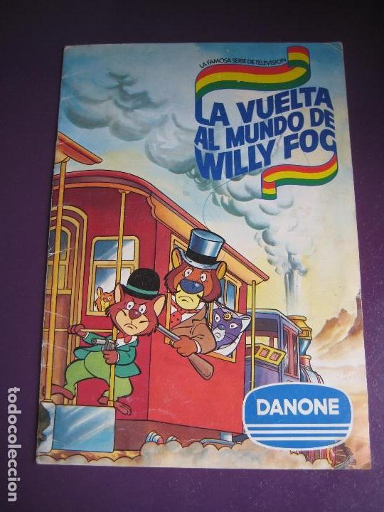 Coleccionismo &Aacute;lbumes: LA VUELTA AL MUNDO DE WILLY FOG - DANONE - +- 3/4 PARTES COMPLETO