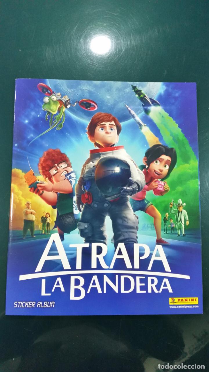 Coleccionismo &Aacute;lbumes: ALBUM VACIO EN PLANCHA DE PANINI ( ATRAPA LA BANDERA )