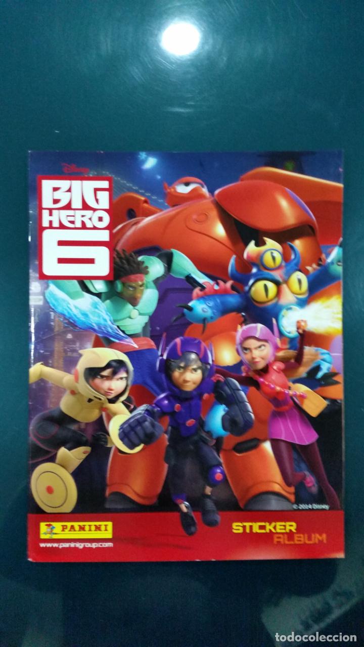 Coleccionismo &Aacute;lbumes: ALBUM VACIO EN PLANCHA DE PANINI ( BIG HERO 6 )