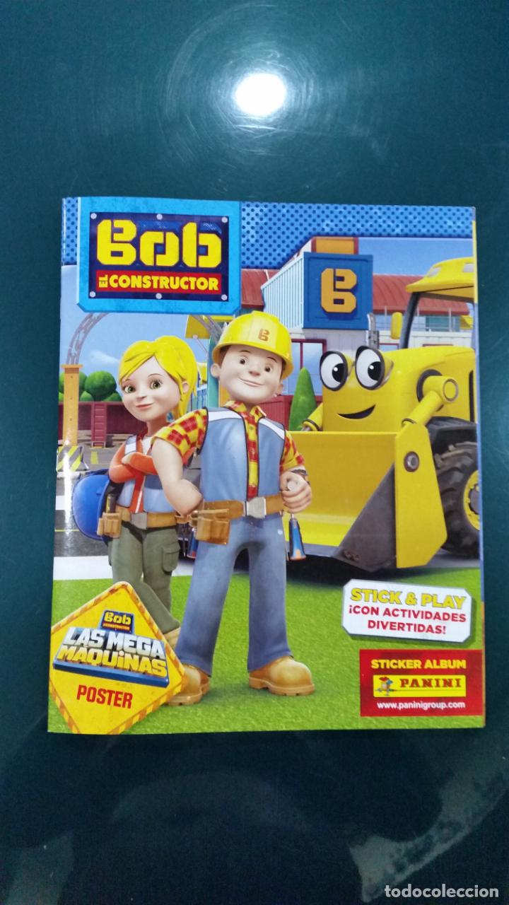 Coleccionismo &aacute;lbumes: ALBUM VACIO EN PLANCHA DE PANINI ( BOB EL CONSTRUCTOR  ) - Foto 1