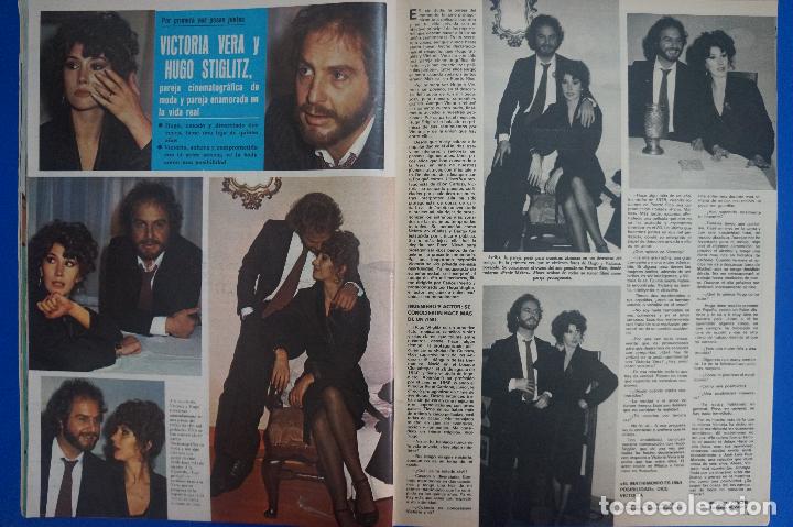 Coleccionismo &Aacute;lbumes: RECORTE REPORTAJE CLIPPING DE VICTORIA VERA Y HUGO STUGLITZ REVISTA SEMANA N&ordm; 2080 PAG 68 Y 69 L 49