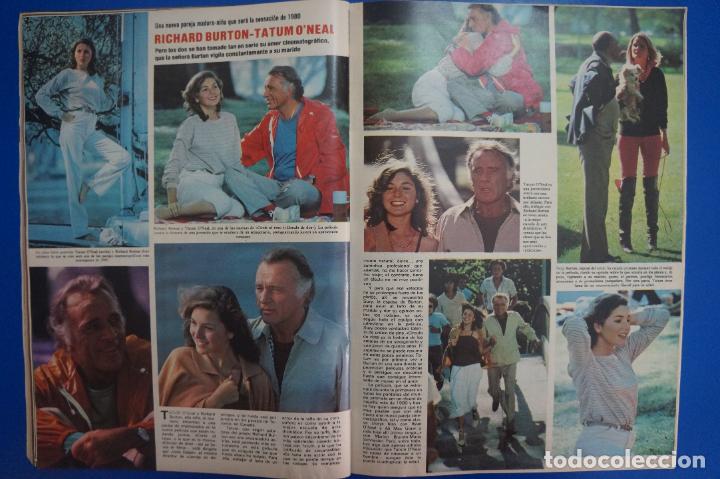 Coleccionismo &Aacute;lbumes: RECORTE REPORTAJE CLIPPING DE RICHARD BURTON Y TATUM O&acute;NEAL REVISTA SEMANA N&ordm; 2075 PAG 64 Y 65