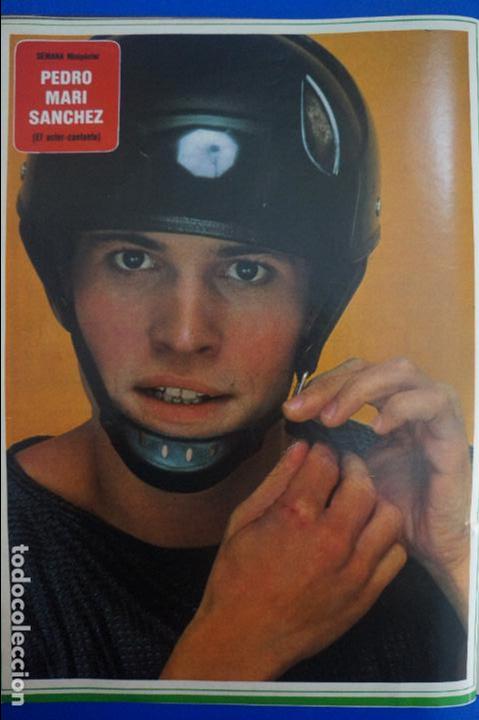 Coleccionismo &Aacute;lbumes: RECORTE REPORTAJE CLIPPING DE POSTER PEDRO MARI S&Aacute;NCHEZ REVISTA SEMANA N&ordm; 2075 PAG 62
