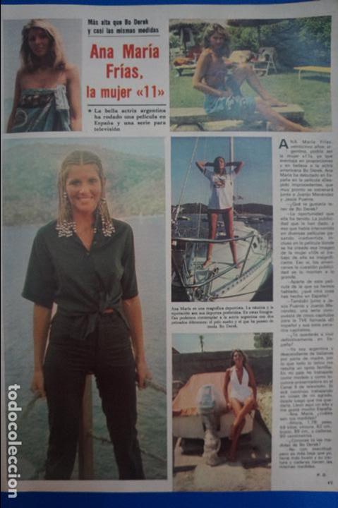 Coleccionismo &Aacute;lbumes: RECORTE REPORTAJE CLIPPING DE ANA MAR&Iacute;A FR&Iacute;AS REVISTA SEMANA N&ordm; 2122 PAG 49 L60