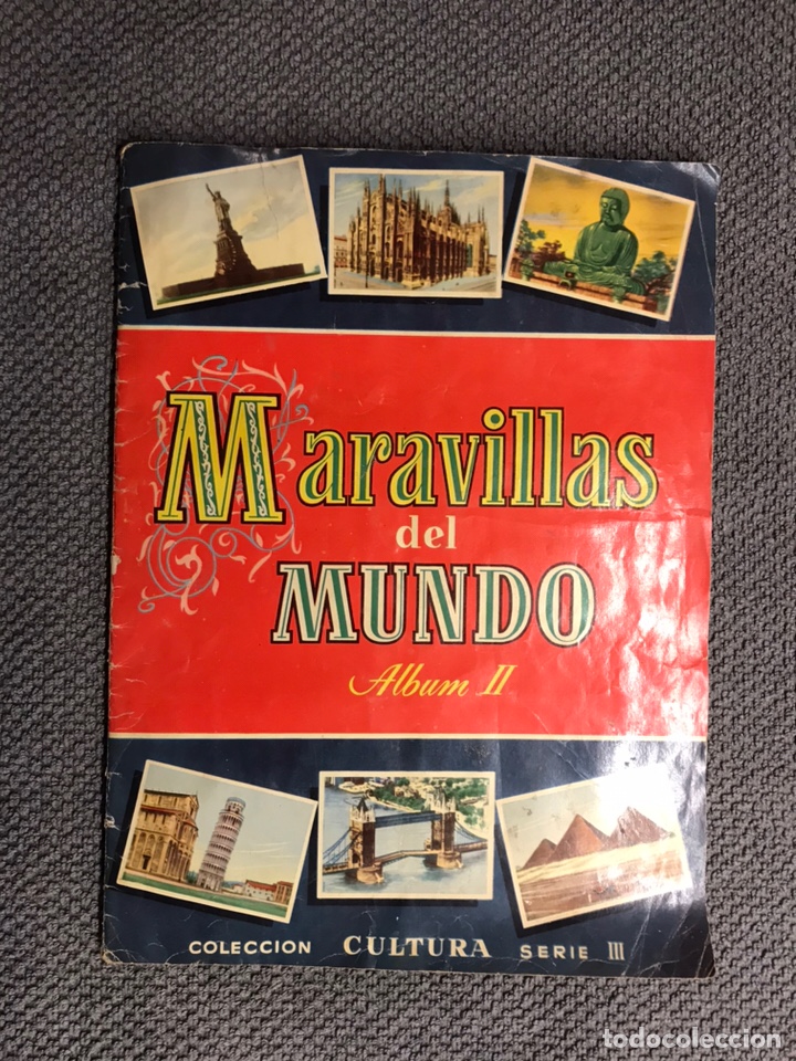 Collectable Incomplete Albums: MARAVILLAS DEL MUNDO. &Aacute;lbum II. Editorial Bruguera (h.1956?)