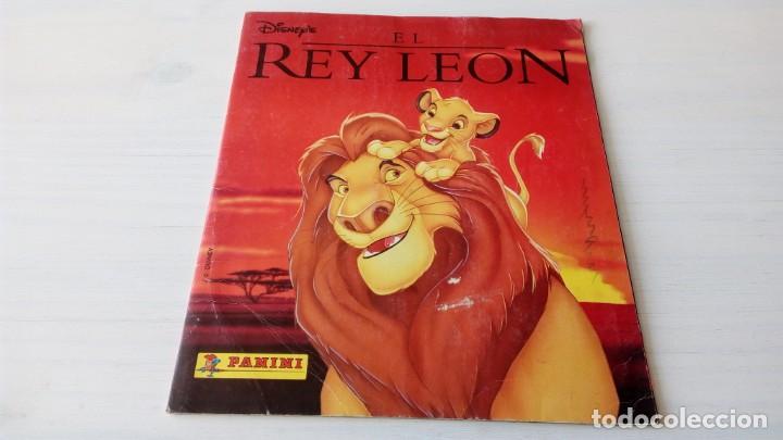 Coleccionismo &Aacute;lbumes: ALBUM MEDIO COMPLETO FALTAN 22 EL REY LEON EDITORIAL PANINI.