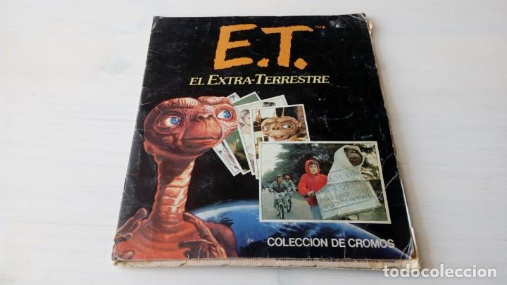 Colecionismo Cadernetas: ALBUM NO COMPLETO INCOMPLETO A FALTA DE TRES CROMOS ET EL EXTRATERRESTE EDICIONES ESTE .