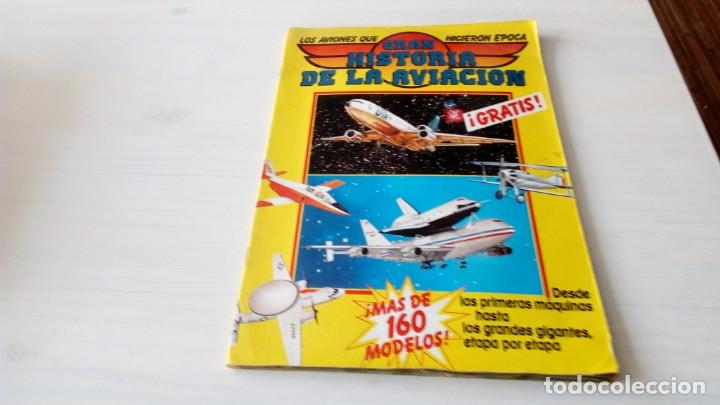 Colecionismo Cadernetas: ALBUM NO COMPLETO INCOMPLETO GRAN HISTORIA DE LA AVIACION SOCIEDAD ANONIMA DE REVISTAS