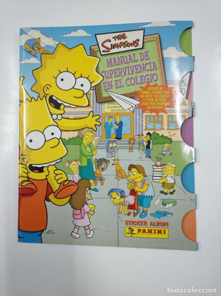 Album cromos - Sticker albumr : THE SIMPSONS, LA COLECCIÓN DE