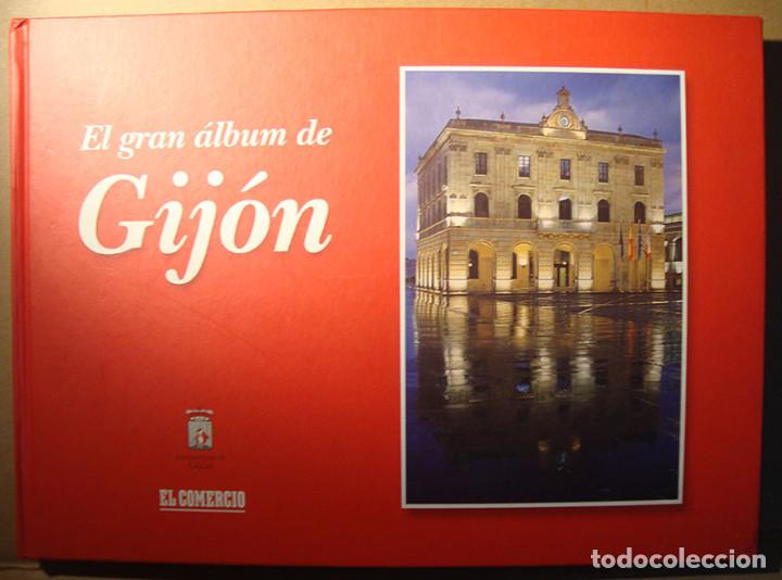 Colecionismo Cadernetas: ALBUM EL GRAN ALBUM DE GIJON DE EL COMERCIO (VER FOTOS)