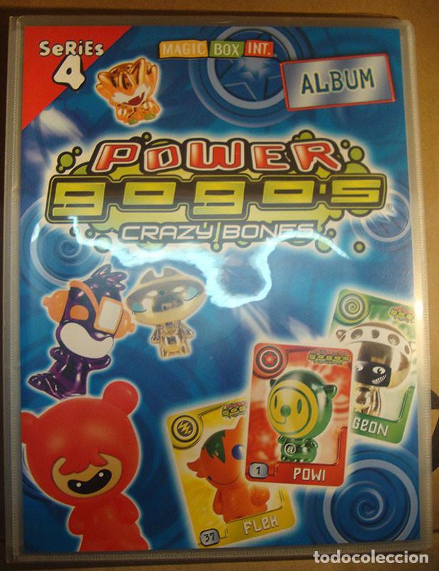 Colecionismo Cadernetas: ALBUM POWER GOGO'S CRAZY BONES DE MAGIC BOX INT. (VER FOTOS DE TODO EL ALBUM)