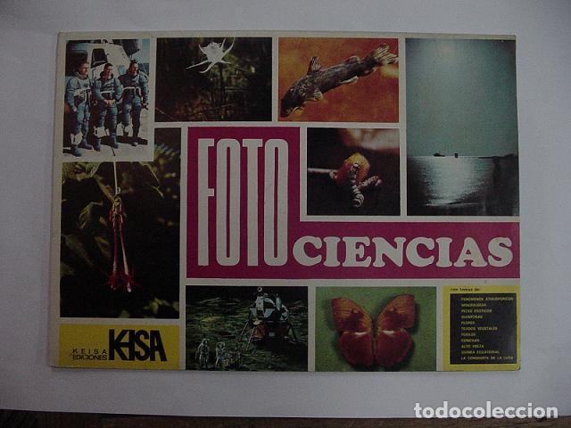 Colecionismo Cadernetas: Foto ciencias - Album de cromos. Contiene 5 cromos de 339.