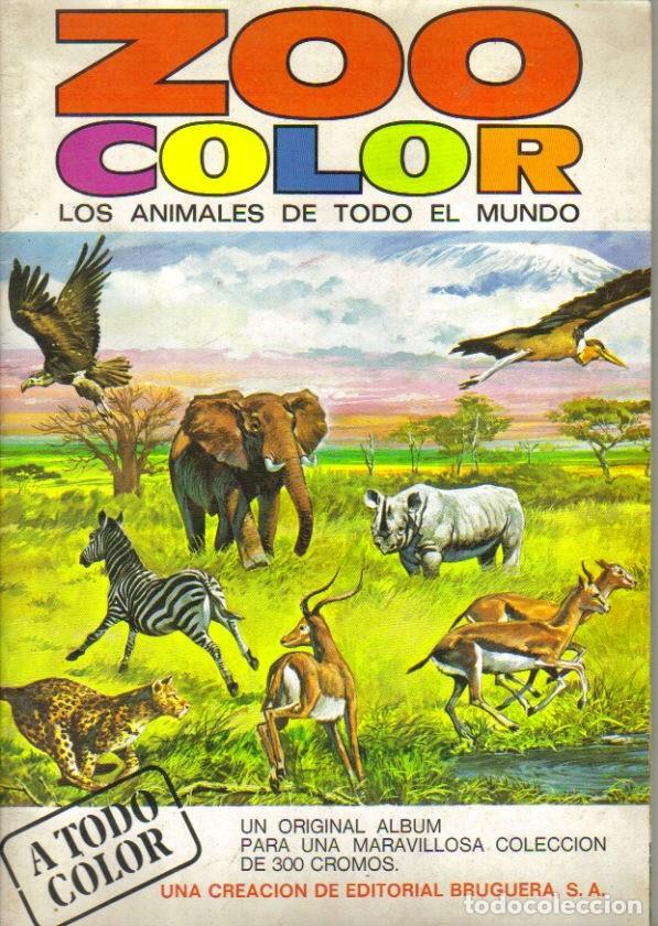 Collezionismo Album: Zoo color. Los animales de todo el mundo. - Album de cromos incompleto.