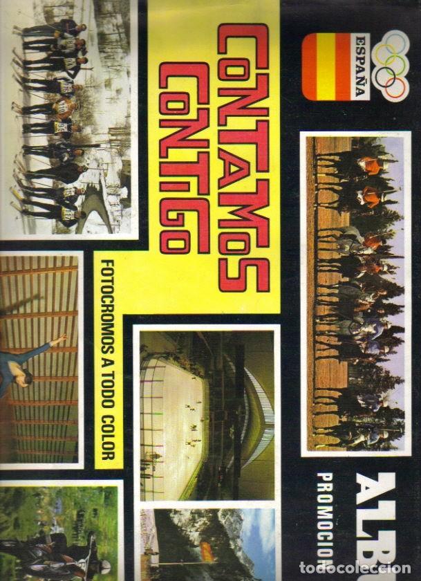 Collezionismo Album: Contamos contigo - Album de cromos incompleto.