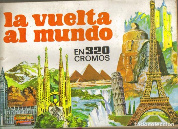 Colecionismo Cadernetas: La vuelta al mundo. - Album de cromos incompleto.