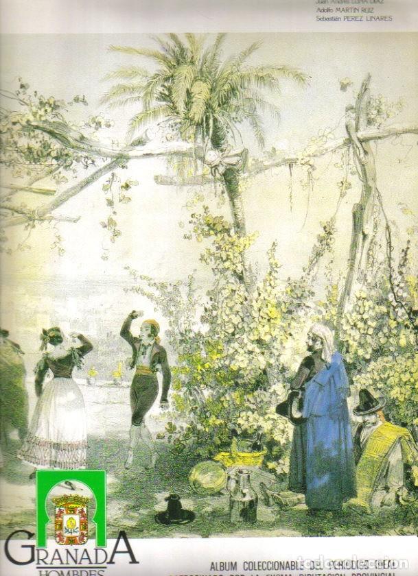 Collectionnisme Albums: Granada Hombres y Paisajes. - Album de cromos incompleto.