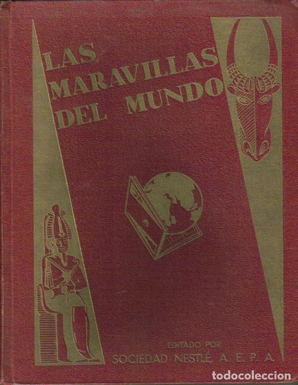 Collezionismo Album: Las Maravillas del Mundo. - Album de cromos incompleto. 140 de 480 cromos. Coleccionismo.