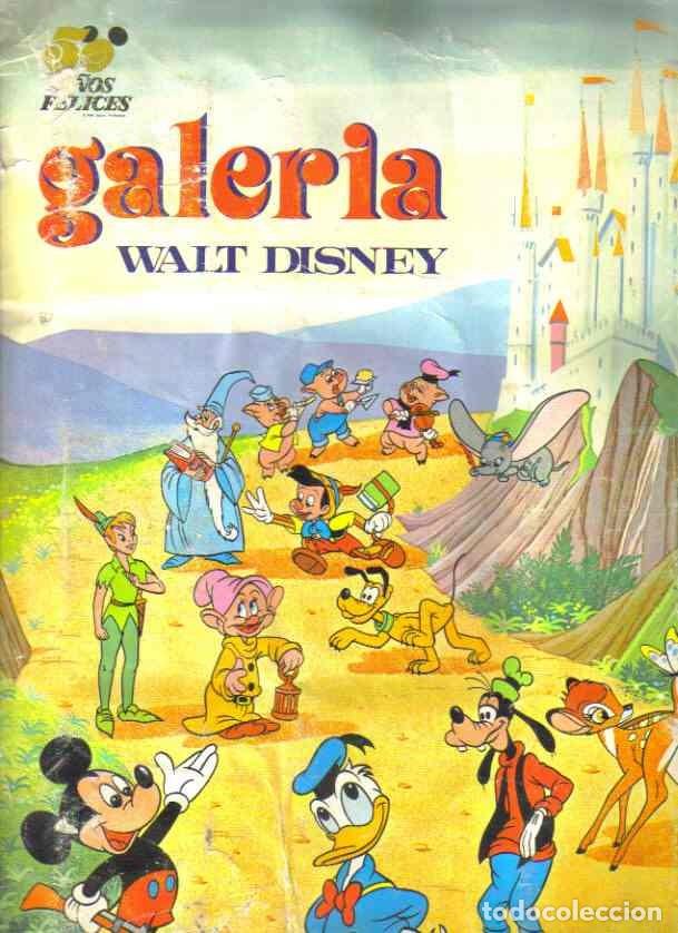 Collezionismo Album: Galer&iacute;a Walt Disney. - Album de cromos incompleto. Coleccionismo.