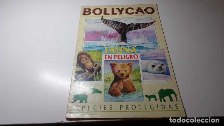 Colecionismo Cadernetas: ALBUM INCOMPLETO FAUNA EN PELIGRO ESPECIES PROTEGIDAS  BOLLYCAO CONTIENE 24 CROMOS