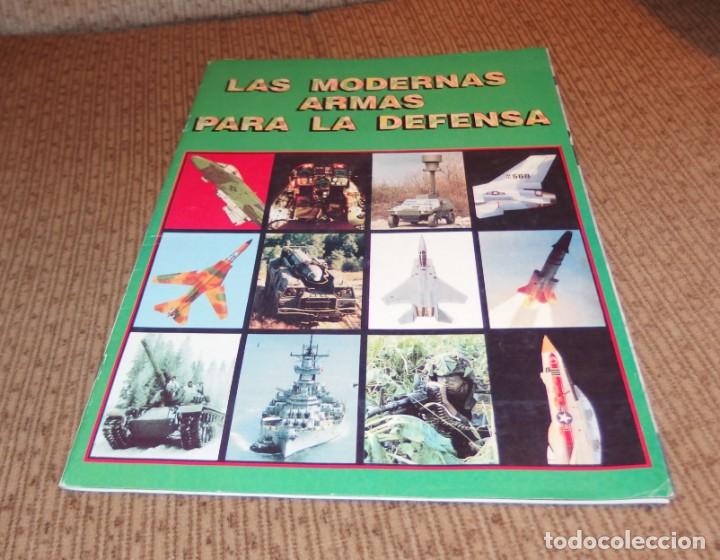 Coleccionismo &Aacute;lbumes: ALBUM LAS MODERNAS ARMAS PARA LA DEFECNSA,ED.J.MERCHANTE,A&Ntilde;O 1991,VAC&Iacute;O