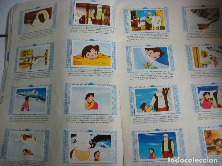 Coleccionismo &aacute;lbumes: ALBUN DE CROMOS DE HEIDI INCOMPLETO (#) - Foto 2