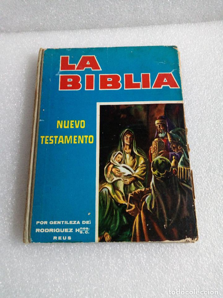 Collectionnisme Albums: ALBUM LA BIBLIA NUEVO TESTAMENTO RODRIGUEZ HNOS. 1965 REUS fotos de todo el album