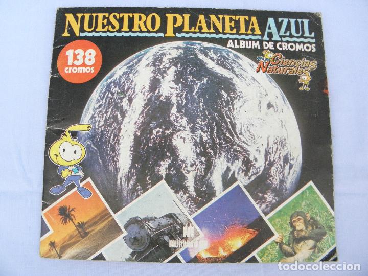 Collectionnisme Albums: &Aacute;lbum de cromos Nuestro Planeta Azul, Ciencias Naturales Snorkel