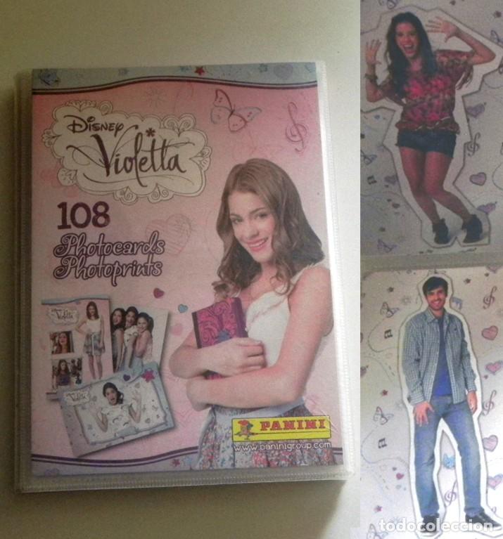 Collectable Incomplete Albums: VIOLETTA DE WALT DISNEY - PHOTOCARDS Y &Aacute;LBUM PARA PONERLAS - NO EST&Aacute; COMPLETO - FOTOS CROMOS PANINI