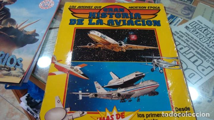 Collectionnisme Albums: ALBUM INCOMPLETO - GRAN HISTORIA DE LA AVIACION - SARPE - A&Ntilde;O - 1.985 CON 162 CROMOS  FALTAN 62