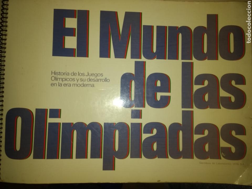Collectionnisme Albums: EL MUNDO DE LAS OLIMPIADAS. &Aacute;LBUM CROMOS. HISTORIA DE LOS JUEGOS OL&Iacute;MPICOS Y SU DESARROLLO EN LA ERA