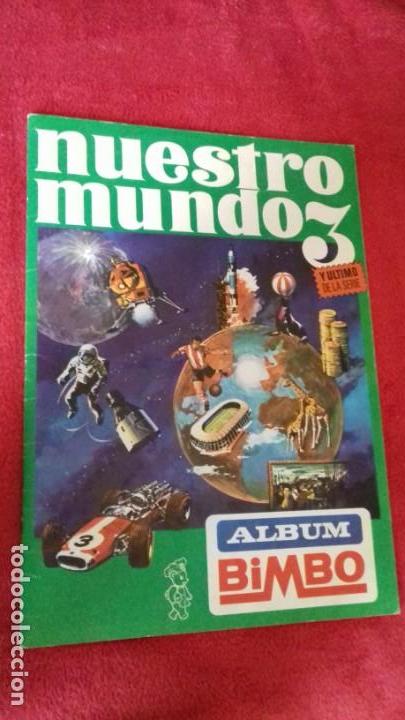 Collectable Incomplete Albums: ALBUM NUESTRO MUNDO 3 BIMBO A&Ntilde;OS 60