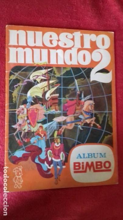 Collectionnisme Albums: ALBUM NUESTRO MUNDO 2 original BIMBO A&Ntilde;OS 60