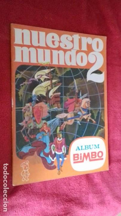 Collectionnisme Albums: ALBUM NUESTRO MUNDO 2 original BIMBO A&Ntilde;OS 60