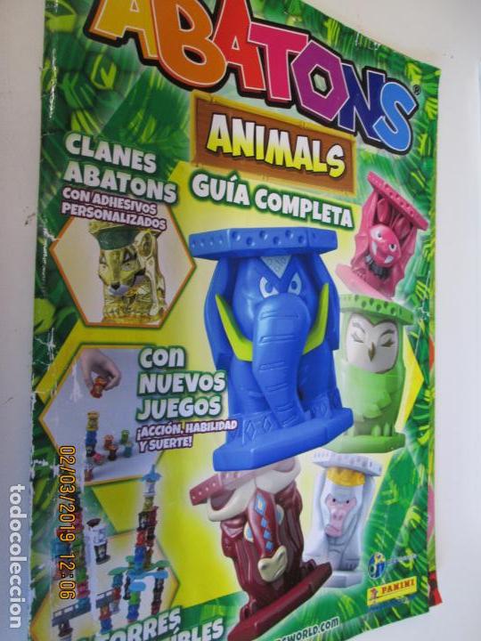 Coleccionismo &aacute;lbumes: ABATONS ANIMALS GUI COMPLETA - PANINI - Foto 1