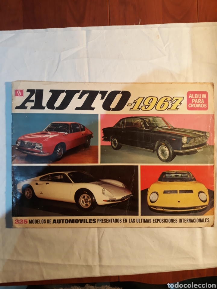 Collectionnisme Albums: Album Auto 1967.incompleto.