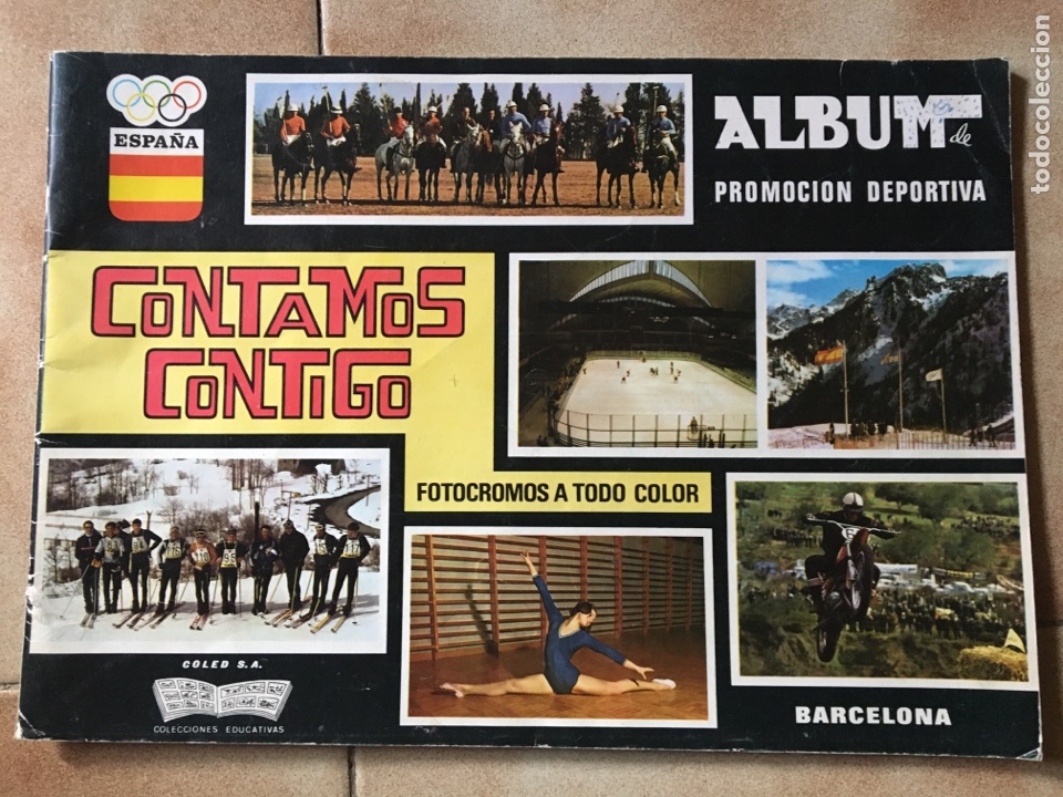 Collectionnisme Albums: &Aacute;lbum cromos contamos contigo