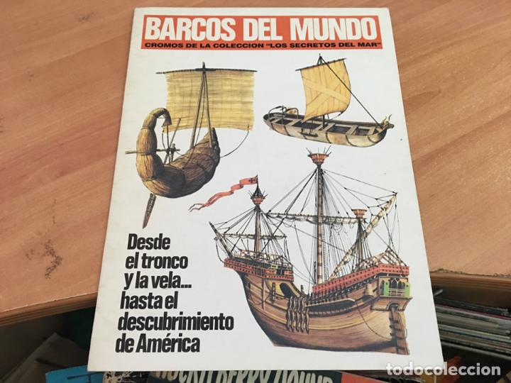Collectionnisme Albums: BARCOS DEL MUNDO. URBION. CON 5 CROMOS (COIM21)