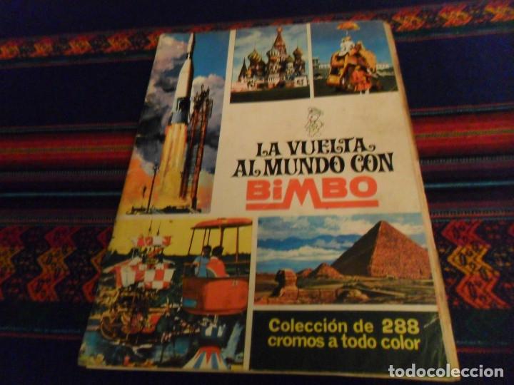 Collectable Incomplete Albums: LA VUELTA AL MUNDO BIMBO INCOMPLETO CON 76 DE 288 CROMOS. A&Ntilde;O 1967.