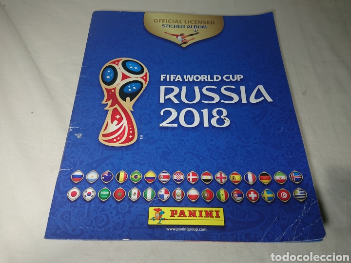 Collectable Incomplete Albums: Album Cromos Russia 2018 con 290 cromos pegados