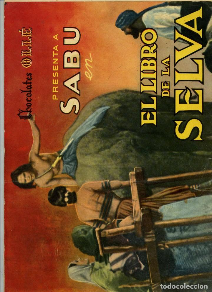 Coleccionismo &aacute;lbumes: El libro de la selva. Chocolates Oll&eacute; 1944 - Foto 1