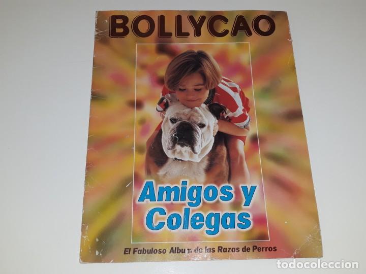 Collectable Incomplete Albums: BOLLYCAO PANRICO : ANTIGUO ALBUM DE CROMOS AMIGOS Y COLEGAS - RAZAS DE PERROS - A&Ntilde;OS 90