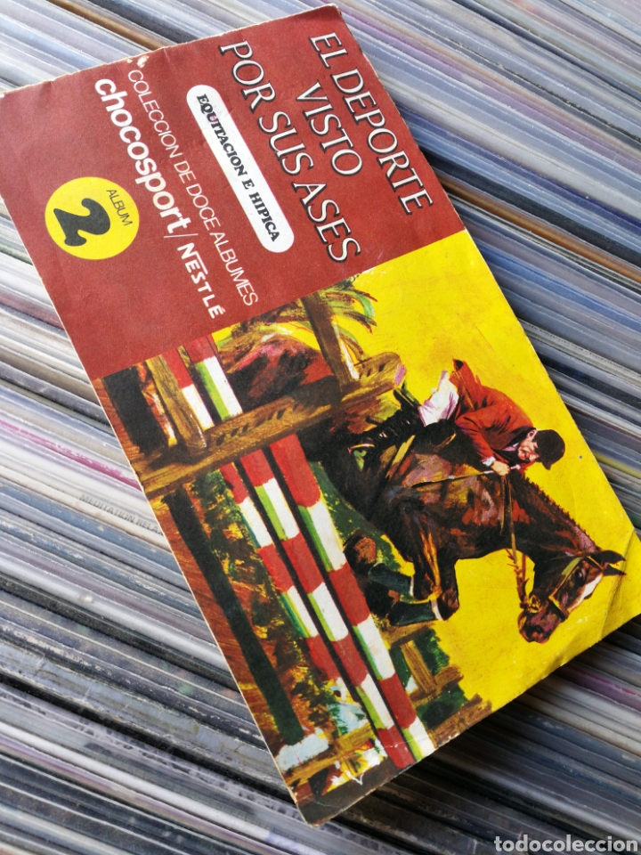 Collezionismo Album: ALBUM CROMOS- EL DEPORTE VISTO POR SUS ASES N&deg;2 (CHOCOSPORT/NESTL&Eacute;)- EQUITACI&Oacute;N E HIPICA, 16 de 24.