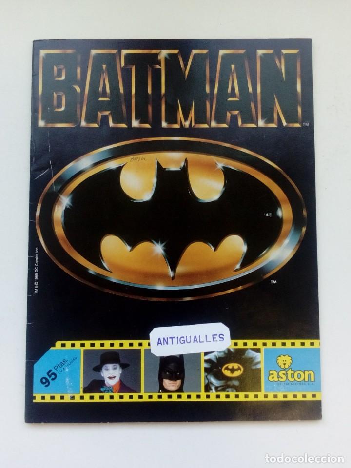 Colecionismo Cadernetas: ALBUM DE CROMOS INCOMPLETO(A FALTA DE 1 CROMO) BATMAN ASTON-SIMIL EDICIONES ESTE,PANINI.