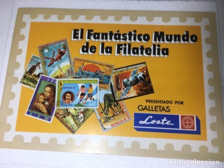 Collectionnisme Albums: Original Antiguo &aacute;lbum cromos El fant&aacute;stico mundo de la filatelia