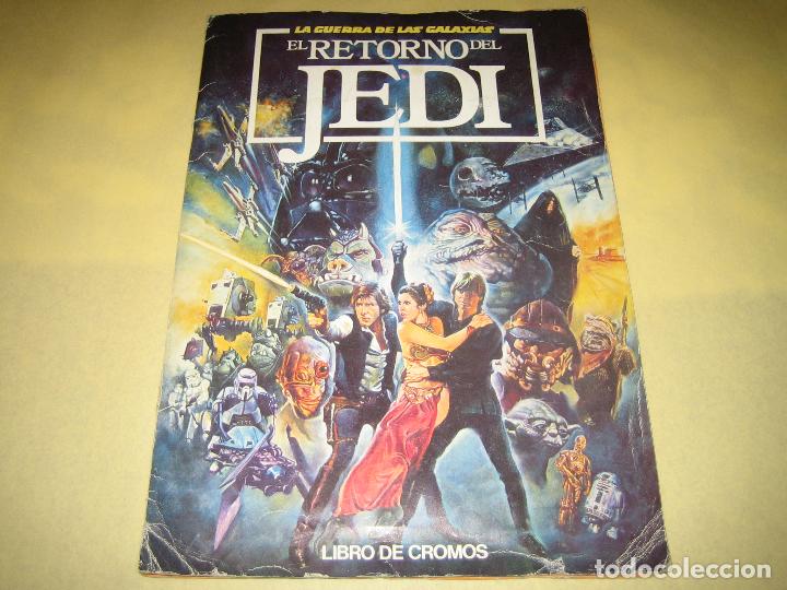 Coleccionismo &Aacute;lbumes: EL RETORNO DEL JEDI - SOLO FALTAN DOS CROMOS