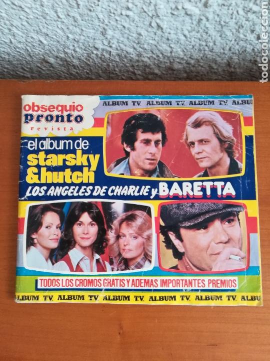 Coleccionismo &Aacute;lbumes: &Aacute;lbum cromos Revista Pronto series Starsky & Hutch Los &Aacute;ngeles de Charlie Baretta -