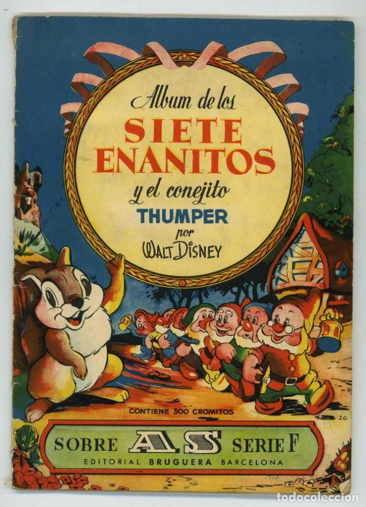 Collectionnisme Albums: Siete enanitos y el conejito Thumper. Walt Disney Bruguera 1946
