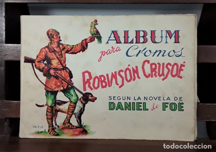 Collectionnisme Albums: &Aacute;LBUM DE CROMOS. ROBINS&Oacute;N CRUSO&Eacute;. INCOMPLETO. VALENCIA. SIGLO XX.