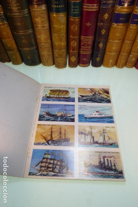 Coleccionismo &aacute;lbumes: Barcos. Solo cubierta y los 32 cromos. - Foto 2